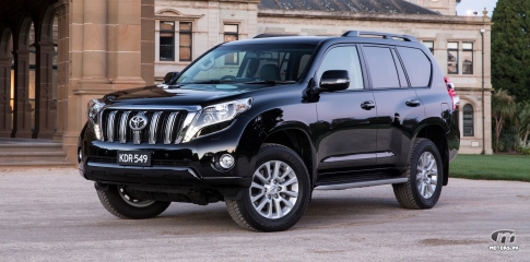 Toyota Prado Side Angled